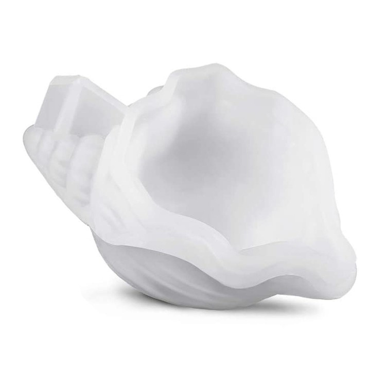 

Силиконовый молд - Морская ракушка, 11х6,4 см, 1 шт. SM194, Белый