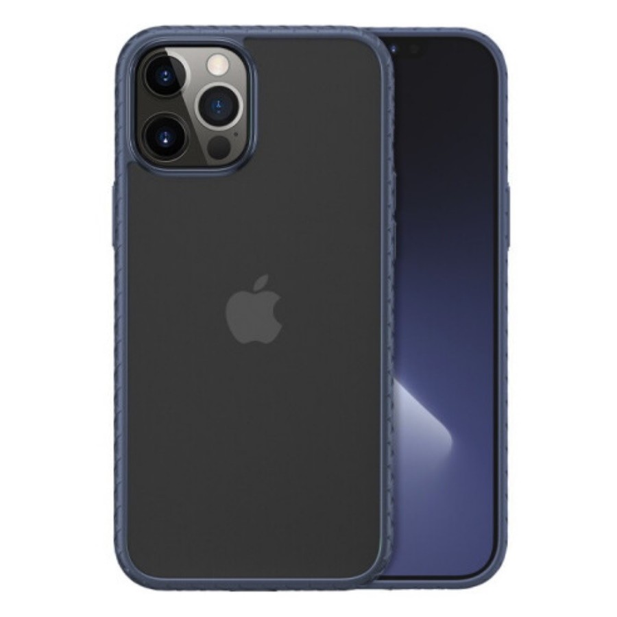 

Чехол Memumi Light Frog Series Back Cover Case для Apple iPhone 12 12 Pro Blue AFC205203