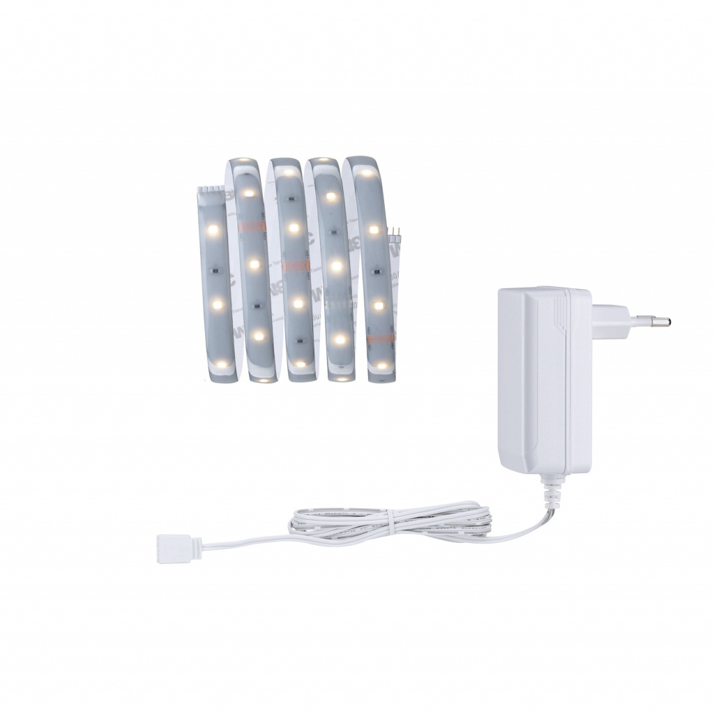 

Лента светодиодная Paulmann MaxLED 250 1.5м 6Вт 360лм 2700К LED IP44 230/24В Пластик 79868