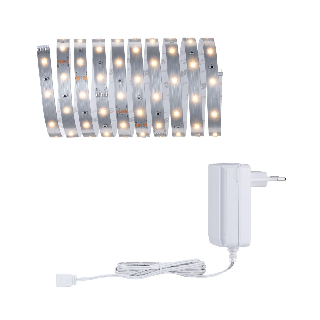

Лента светодиодная Paulmann MaxLED 250 3м 12Вт 900лм 2700К LED IP20 230 24В Серебряный 798