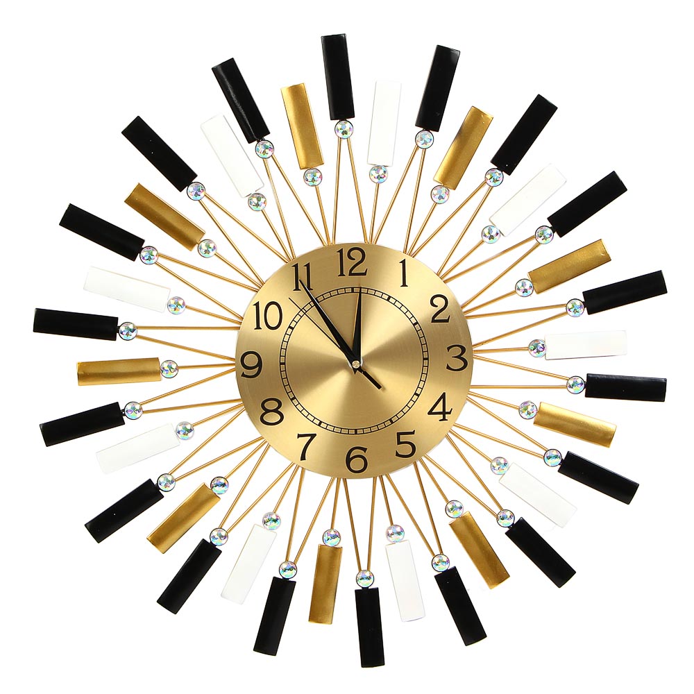 Часы Ladecor 581-956 LADECOR CHRONO Часы настенные с декором, d22 см, металл