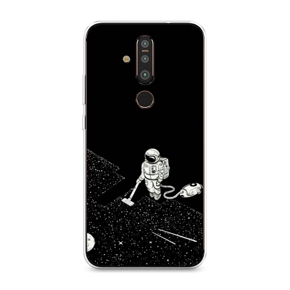 

Чехол Awog "Космонавт с пылесосом" для Nokia X71