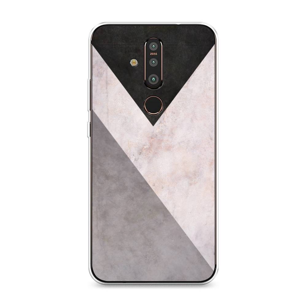 

Чехол Awog "Геометричный мрамор" для Nokia X71