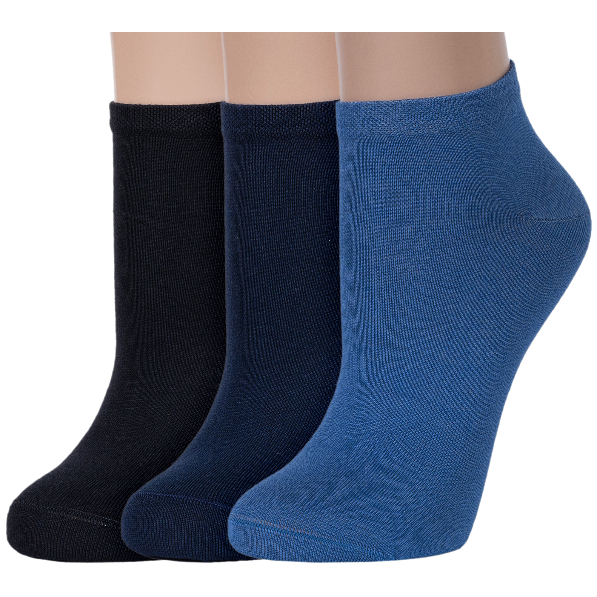 

Комплект носков женских Rusocks 3-Ж-1522 черных; синих 25, 3-Ж-1522