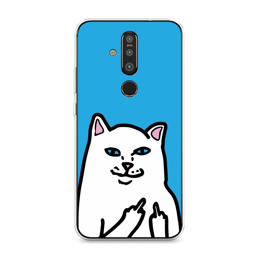 

Чехол Awog "Кот жесть" для Nokia X71