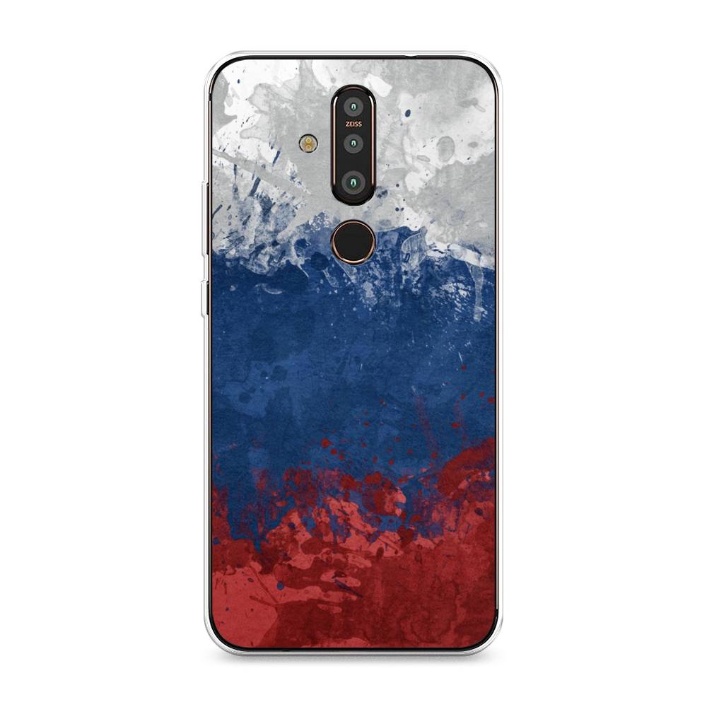 

Чехол Awog "Флаг России неровный" для Nokia X71