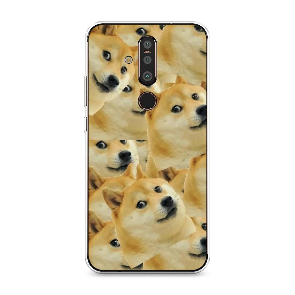 

Чехол Awog "Собака-подозревака фон" для Nokia X71
