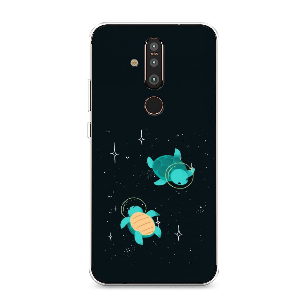 

Чехол Awog "Черепашки космонавты" для Nokia X71