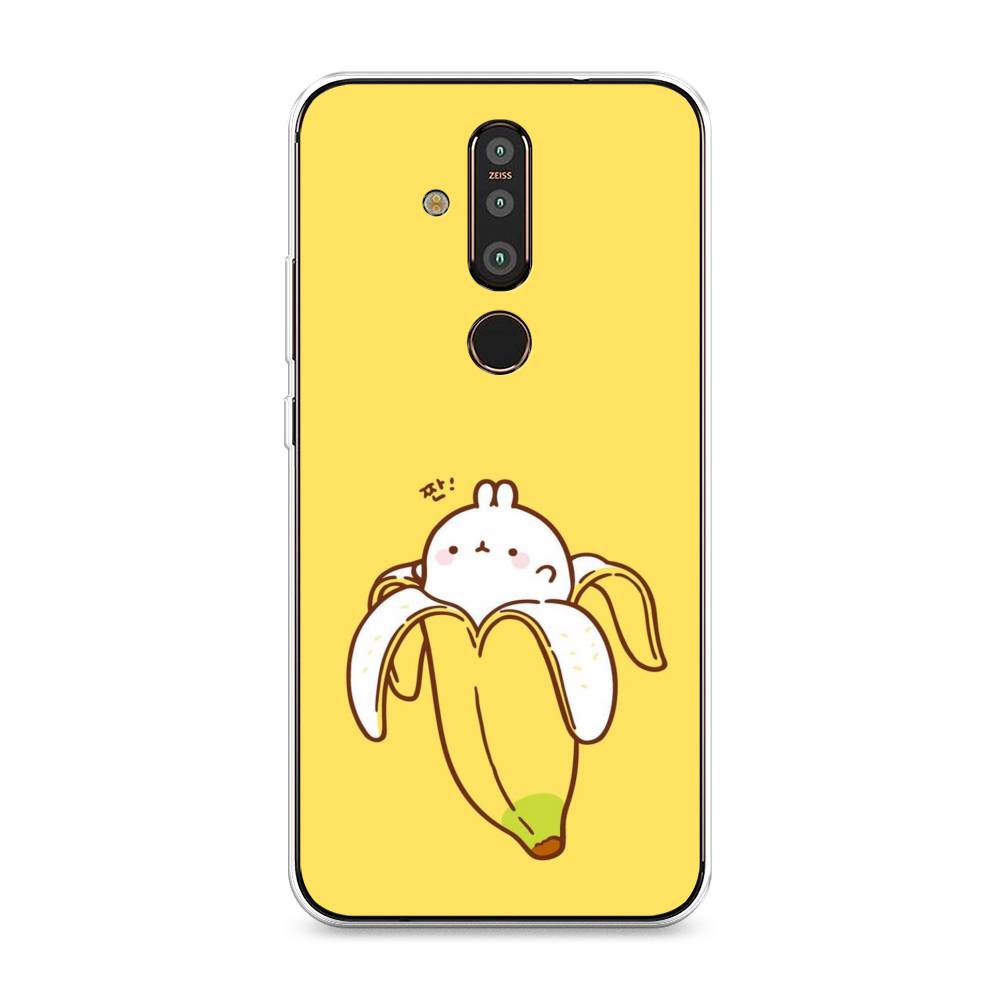

Чехол Awog "Зайчик-бананчик" для Nokia X71