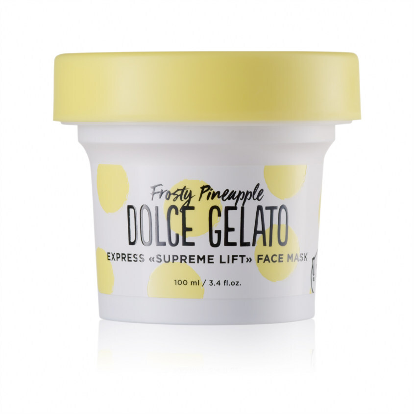 Маска DOLCE MILK Gelato Морозный ананас 100 мл dolce milk экспресс маска лифтинг эффект для лица морозный ананас