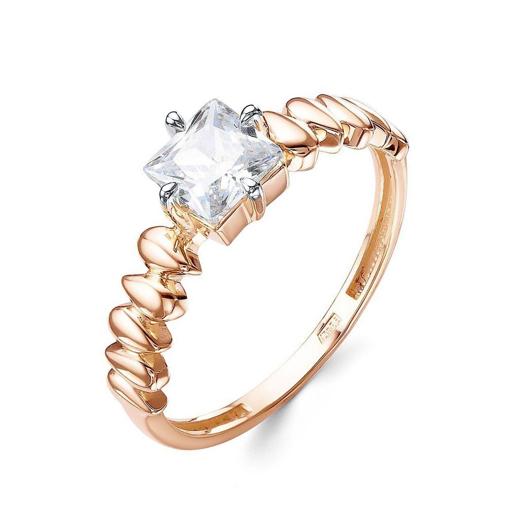 

Кольцо из золота р.  585Gold 301012428, фианит, 301012428