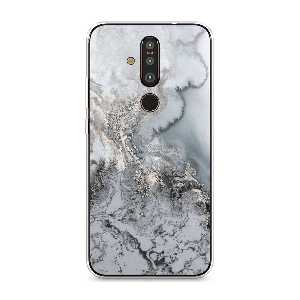 

Чехол Awog "Морозная лавина серая" для Nokia X71
