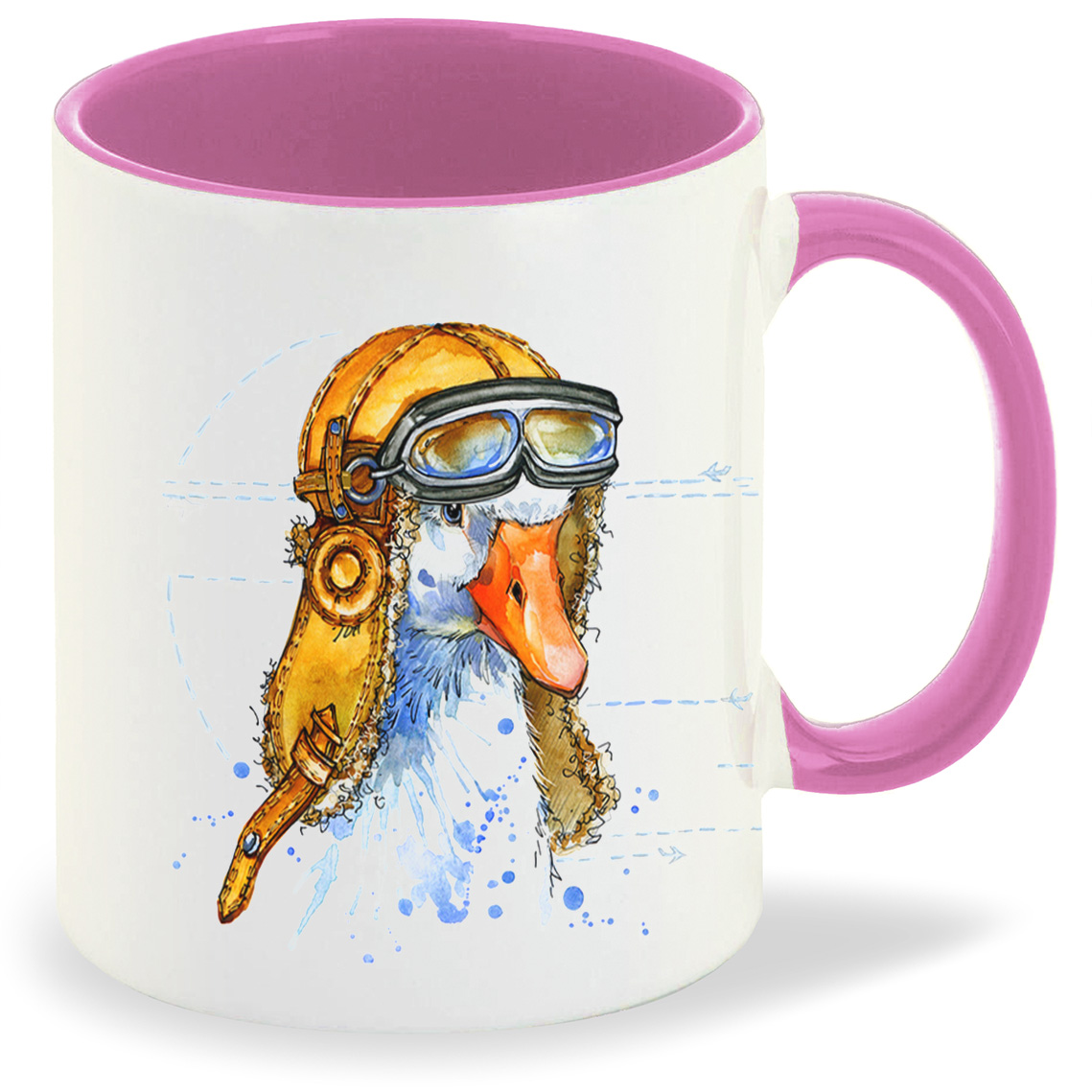 

Кружка CoolPodarok Животные Гусь летчик, Животные Гусь летчик