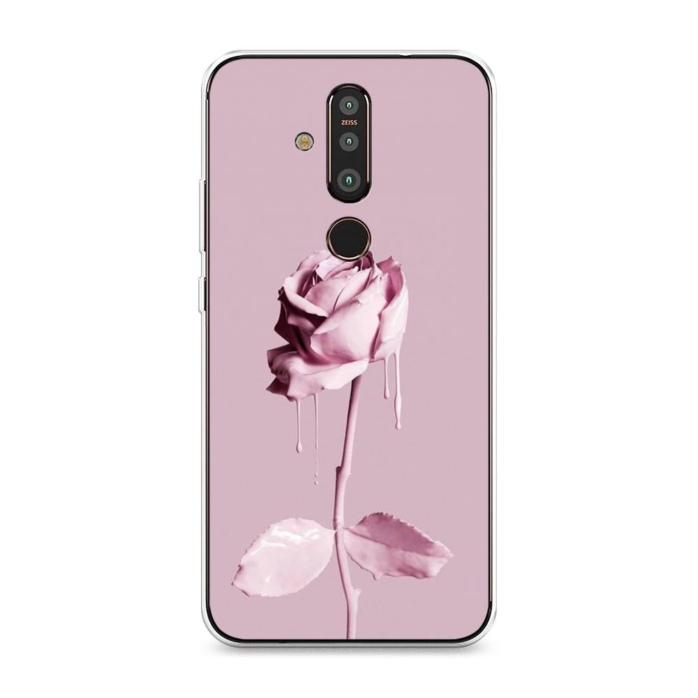 

Чехол Awog "Роза в краске" для Nokia X71