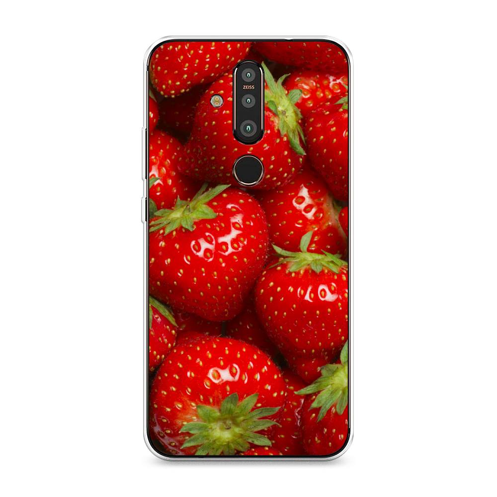 

Чехол Awog "Клубника" для Nokia X71