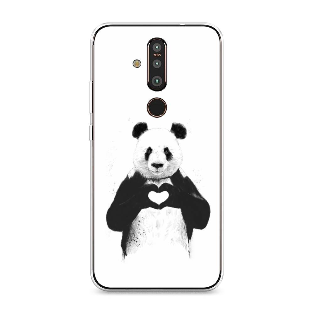 

Чехол Awog "Панда love" для Nokia X71