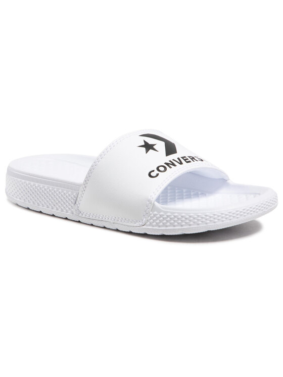 Сланцы мужские Converse All Star Slide Slip 171215C белые 45 EU