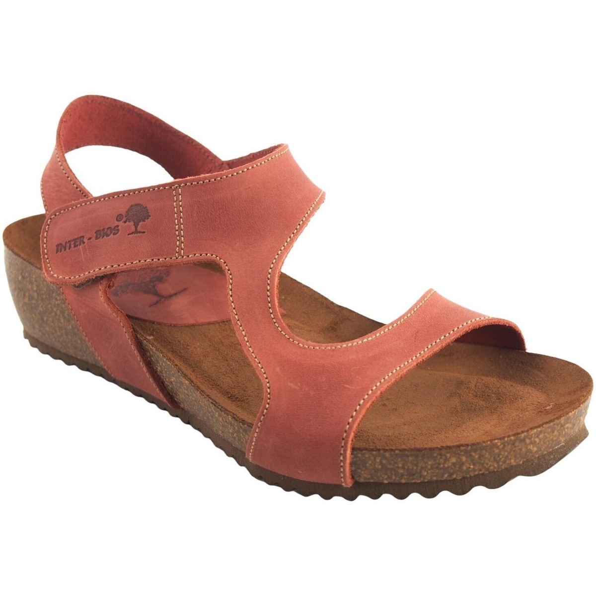 

Сандалии женские Interbios 22948891 красные 36 EU, Красный, 22948891