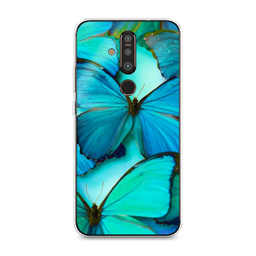

Чехол Awog "Неоновые бабочки" для Nokia X71