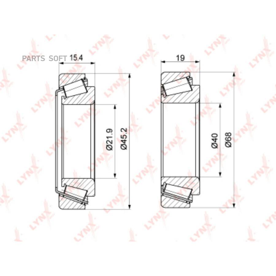 

Подшипник ступицы пер.MERCEDES E200K-63(W211/2) 02=> / CLS250D-63(C218/9) 04=>