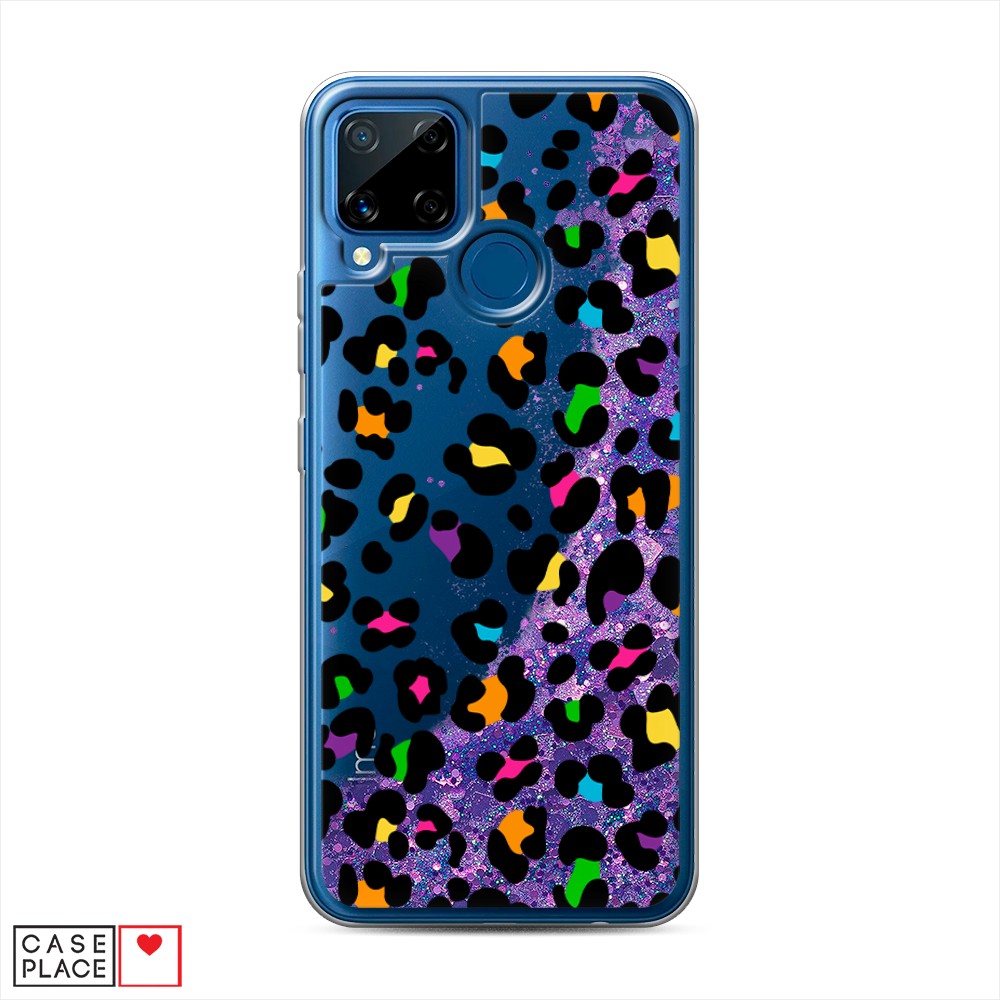 

Чехол Awog на Realme C15 "Яркий леопард", Разноцветный, 255092-1