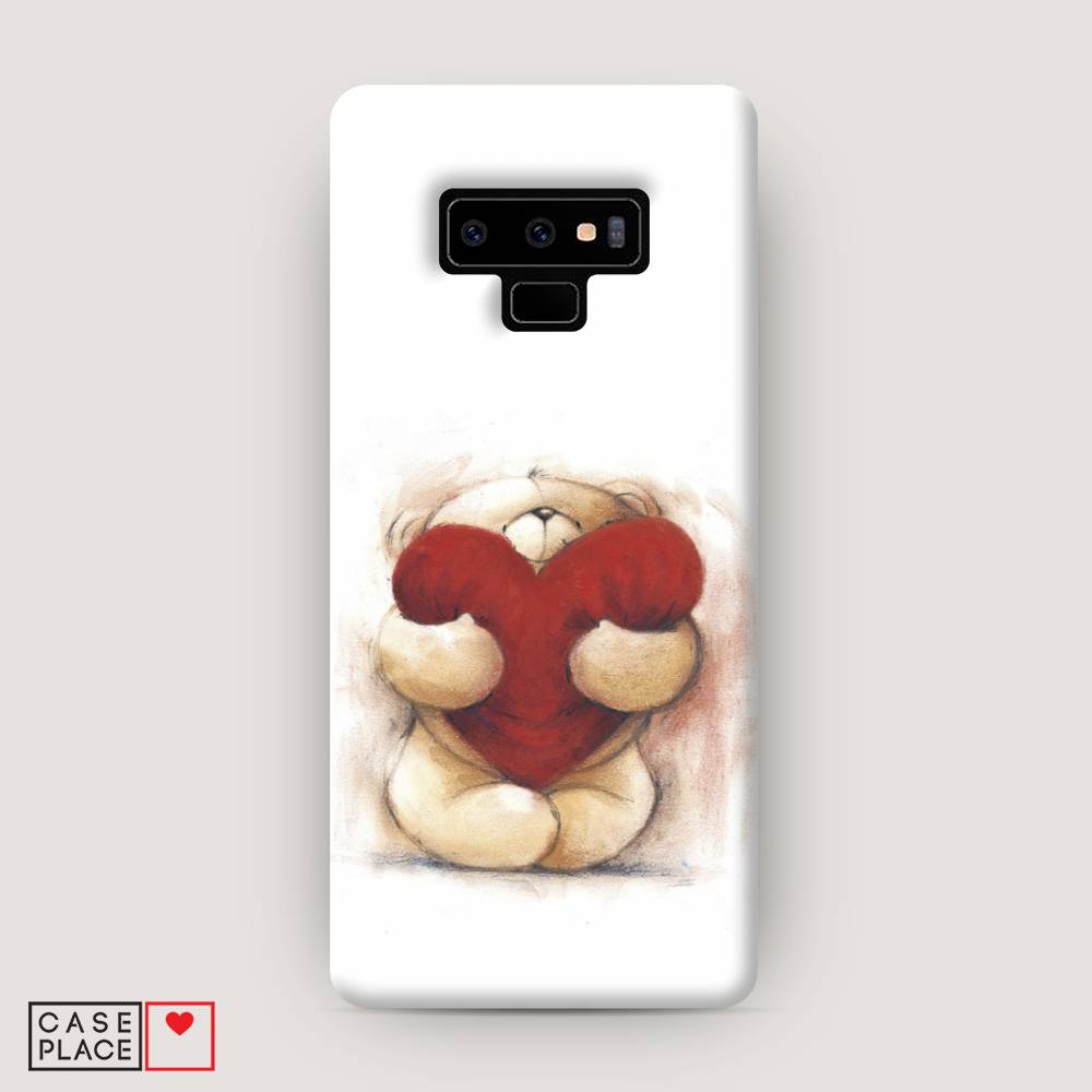 

Чехол Awog "Мишка с сердцем 1" для Samsung Galaxy Note 9, 26320-5