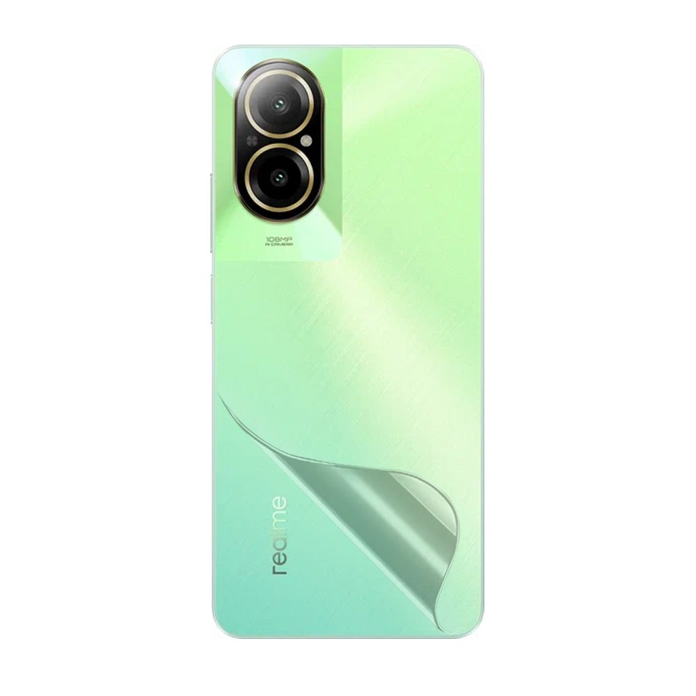 

Пленка защитная гидрогелевая Krutoff для Realme C67 задняя сторона (матовая)