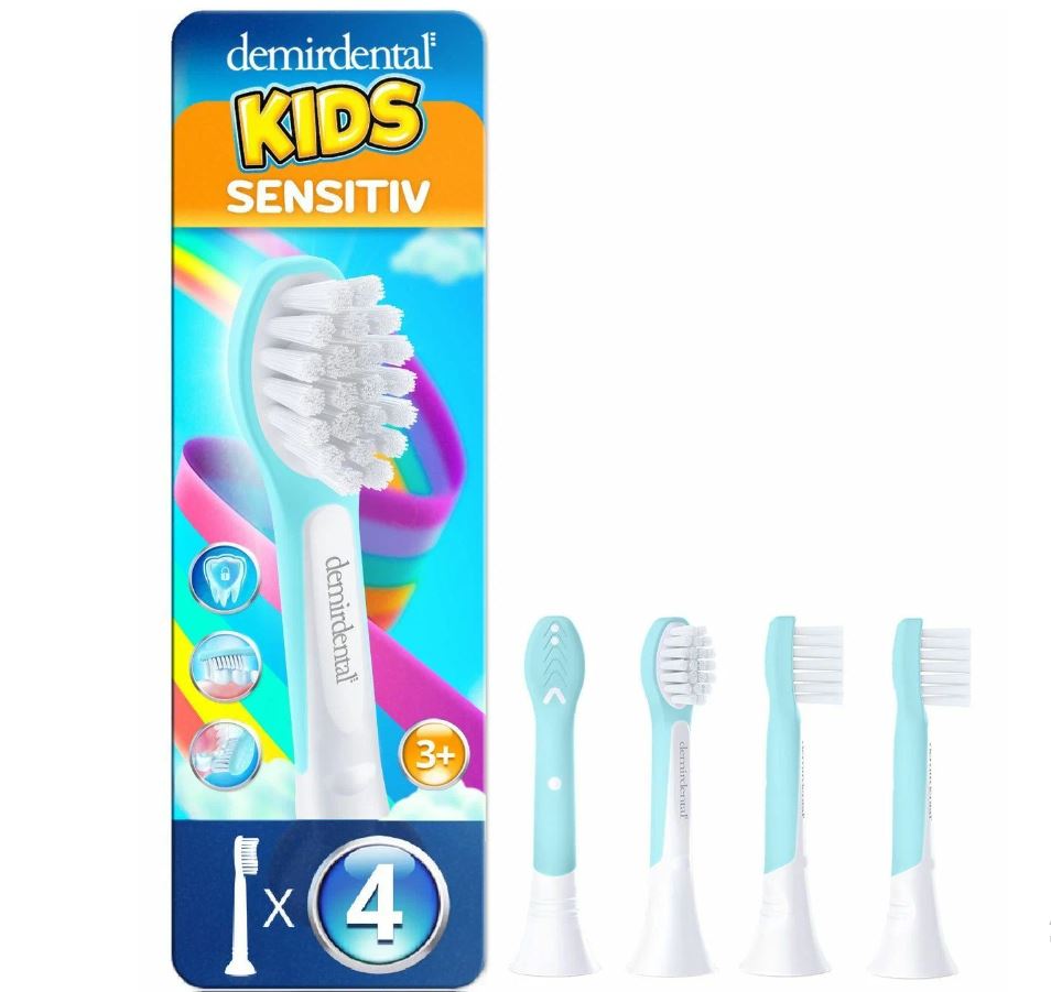 Насадки Demirdental детские для Philips Sonicare kids 4 шт насадки для электрических зубных щеток philips sonicare 6 шт