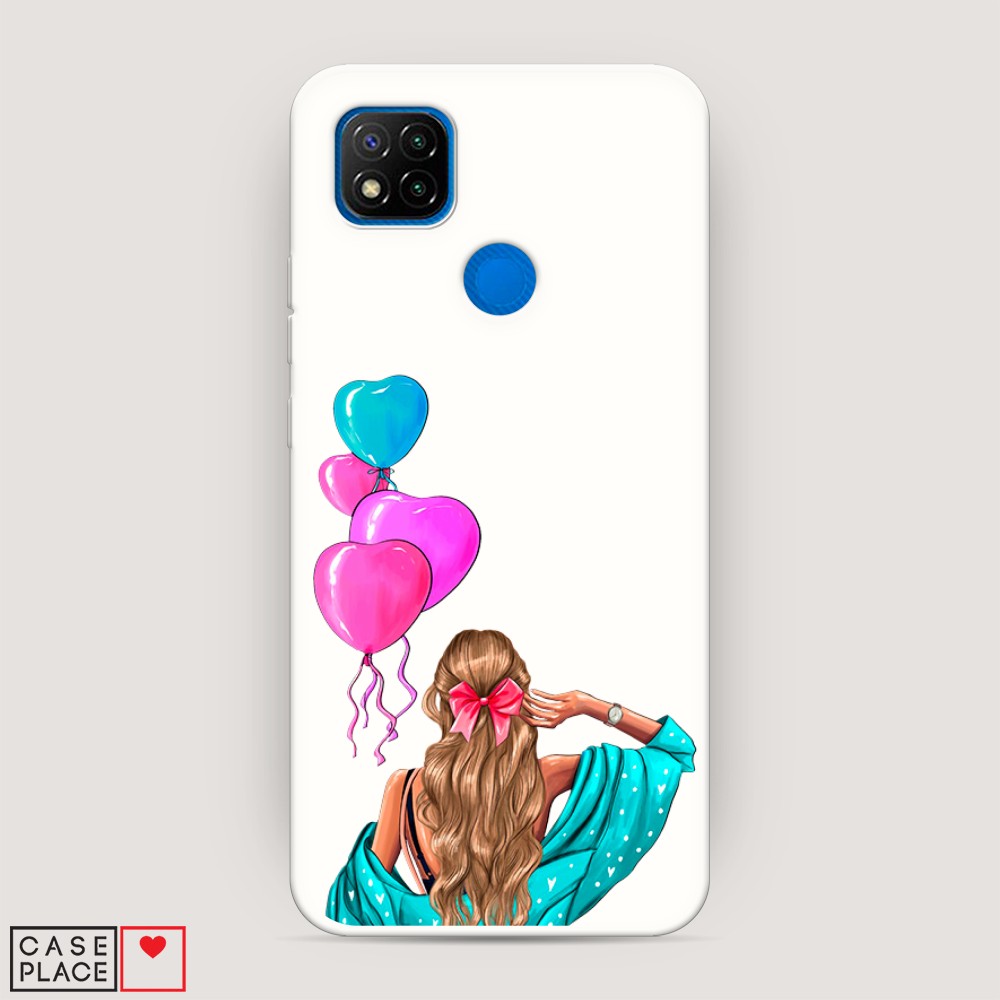 

Матовый силиконовый чехол "День Рождения" на Xiaomi Redmi 9C, 39057-1