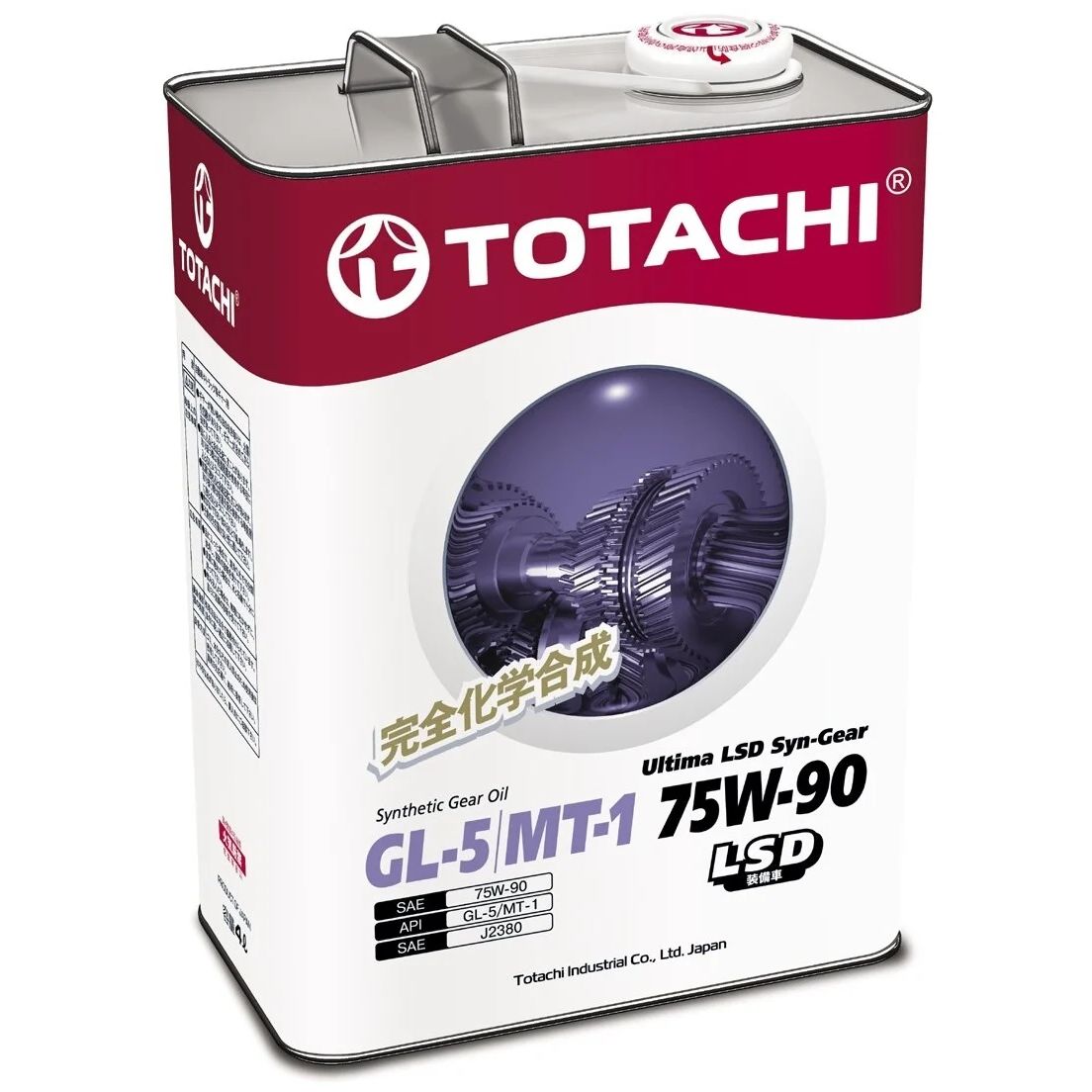 

Трансмиссионное масло TOTACHI G3304 75w90