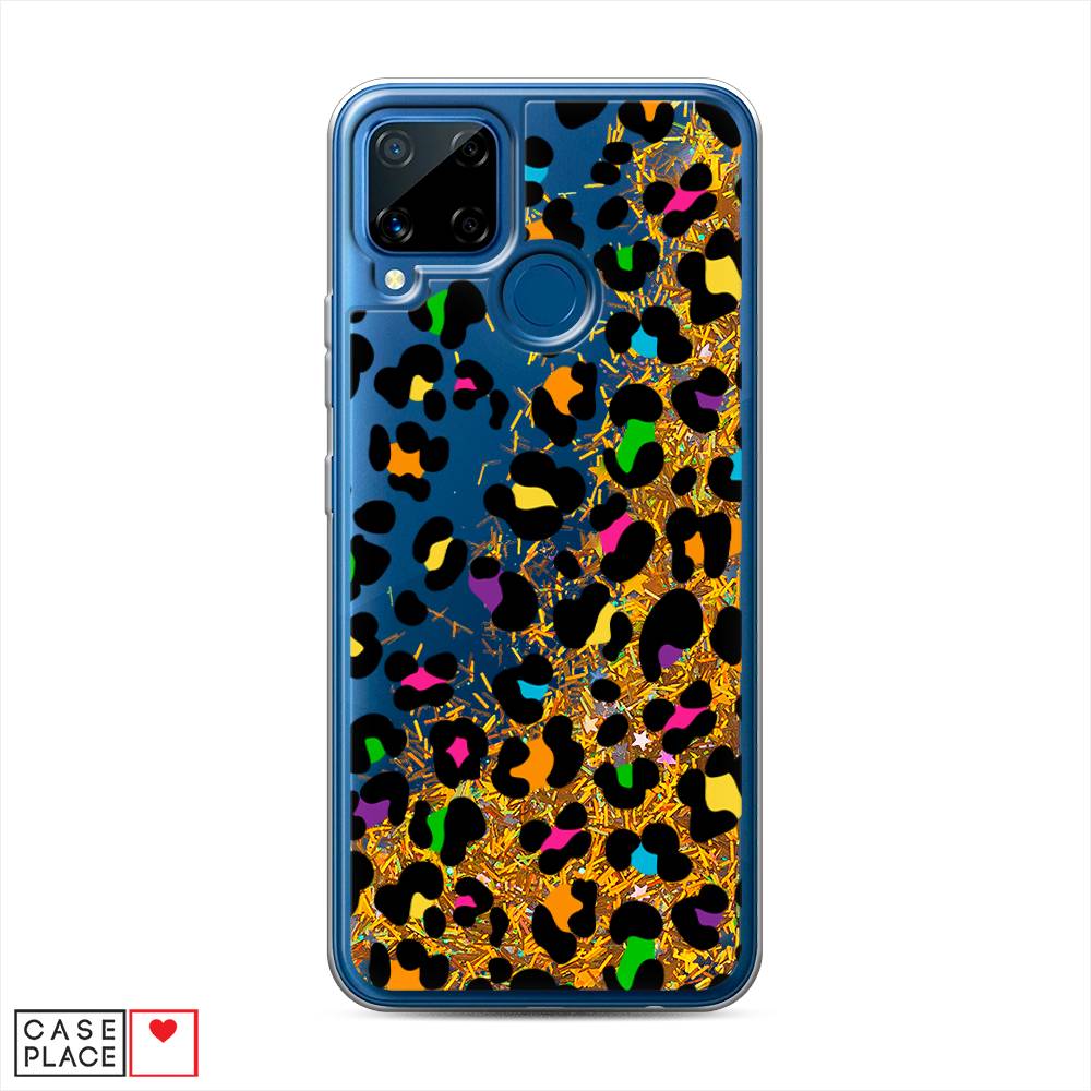 

Чехол Awog на Realme C15 "Яркий леопард", Разноцветный, 255090-1