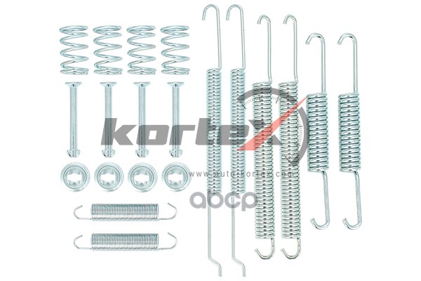 

Ремкомплект барабанных колодок SKODA OCTAVIA 95-04/ROOMSTER 06-/VW CADDY 95-04
