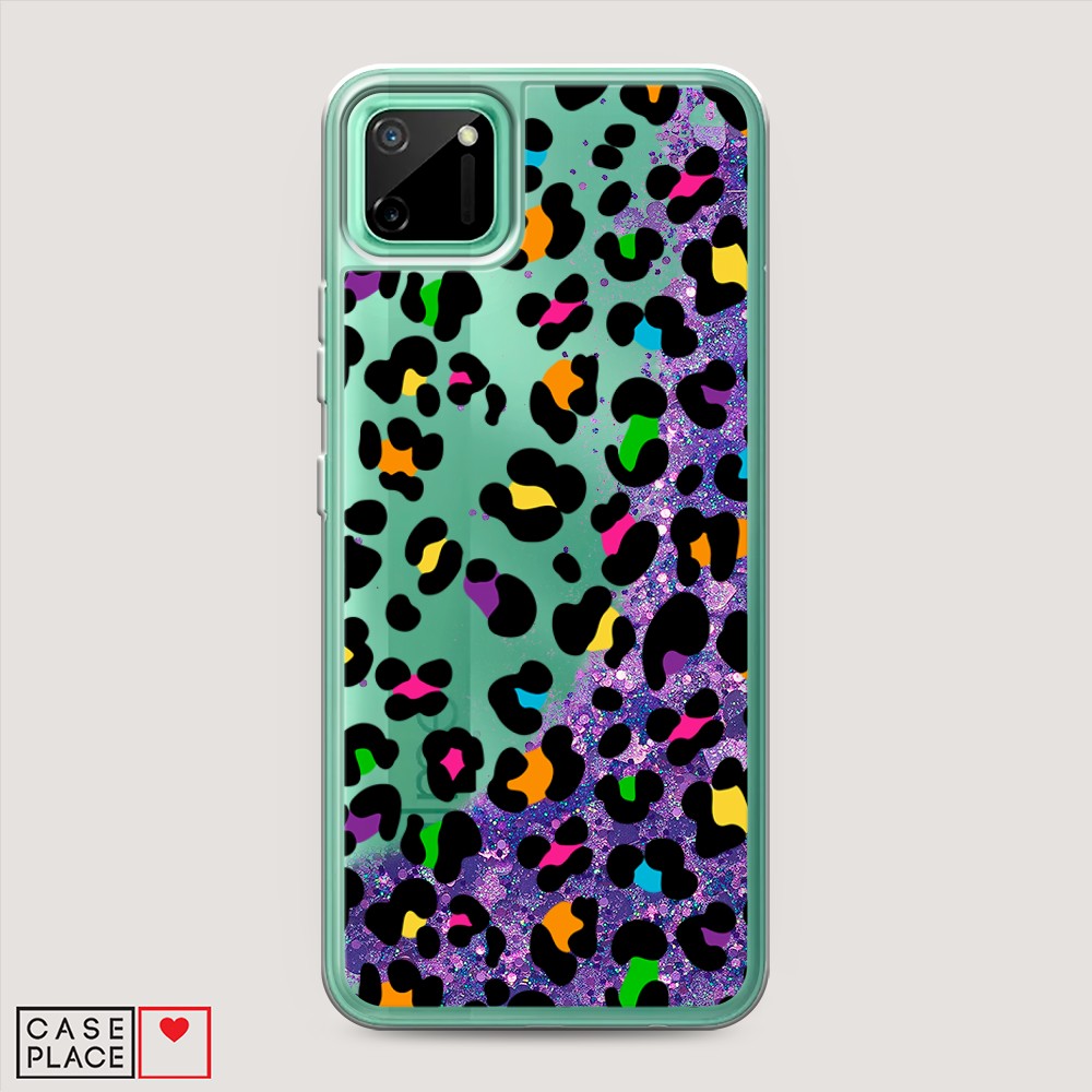 

Чехол Awog на Realme C11 2020 "Яркий леопард", Разноцветный, 253892-1
