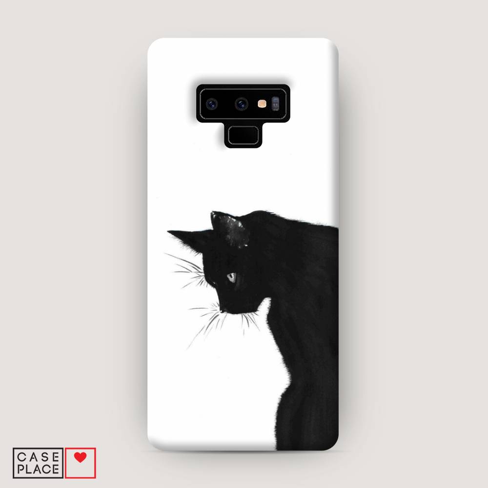 фото Чехол awog "black cat" для samsung galaxy note 9