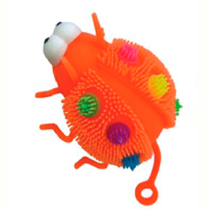 игрушка-антистресс 1Toy Йо-Ёжик Насекомые, 10х7 cм, оранжевый игрушка антитресс 1toy йо ёжик жёлтый тролль со светом