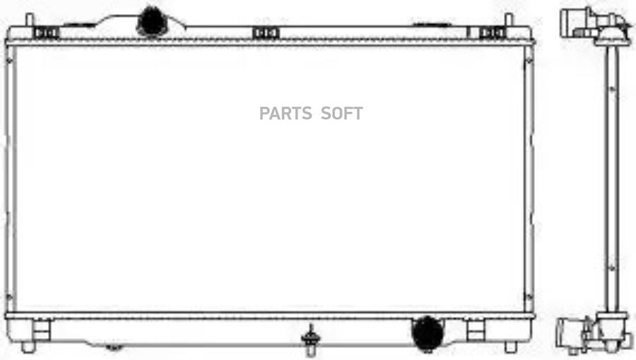 

Радиатор Lexus Is 250 2.5 M/T 05- Sakura 32718503