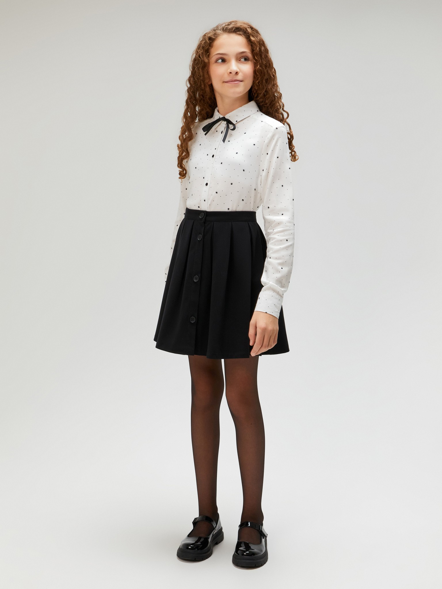 

Юбка детская Acoola 20240180104, черный, 140, 20240180104