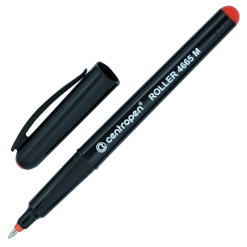 

Ручка-роллер CENTROPEN, КРАСНАЯ, трехгранная, узел 0,7 мм, линия письма 0,6 мм 20 шт