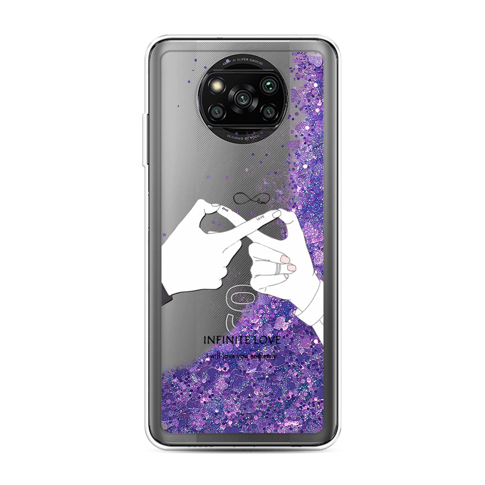 

Чехол Awog на Poco X3/X3 Pro "Любовь навсегда", Разноцветный, 310692-1