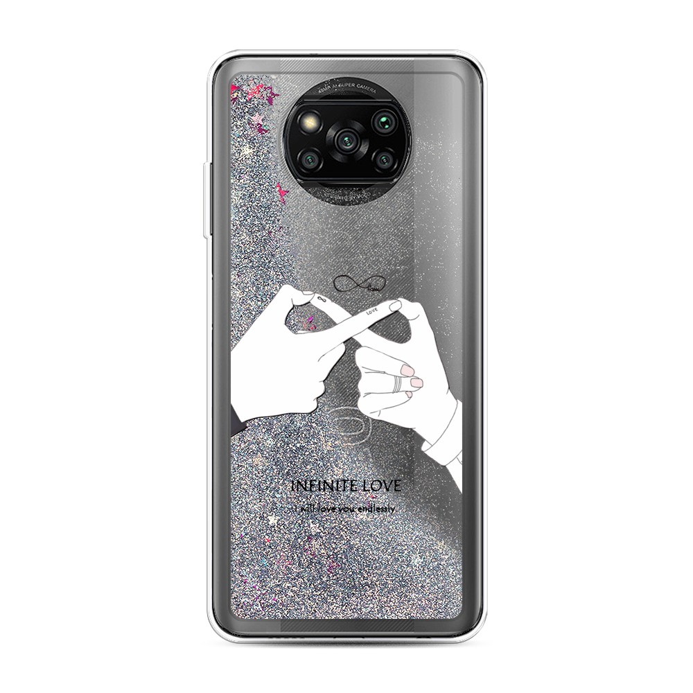 

Чехол Awog на Poco X3/X3 Pro "Любовь навсегда", Разноцветный, 310691-1