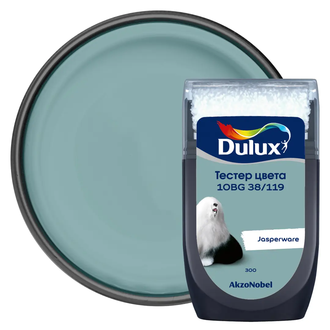 

Тестер краски для стен Dulux 10BG 38/119 Jasperware 30 мл