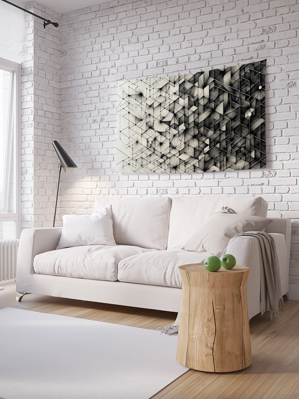 

Фотопанно JoyArty Черно-белая абстракция 100х150, tpg_sd1611_100x150