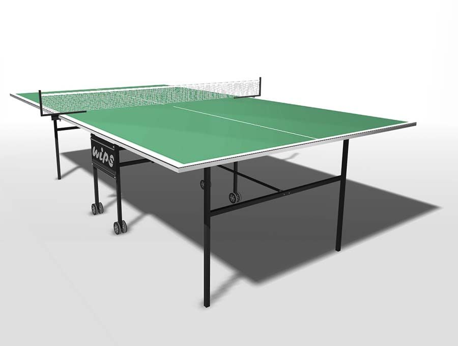 

Wips Теннисный стол всепогодный Wips СТ-ВКР Roller Outdoor Composite зеленый