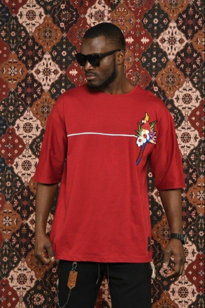 

Футболка мужская David Gerenzo 900000051708 красная 2XL (доставка из-за рубежа), Красный, 900000051708