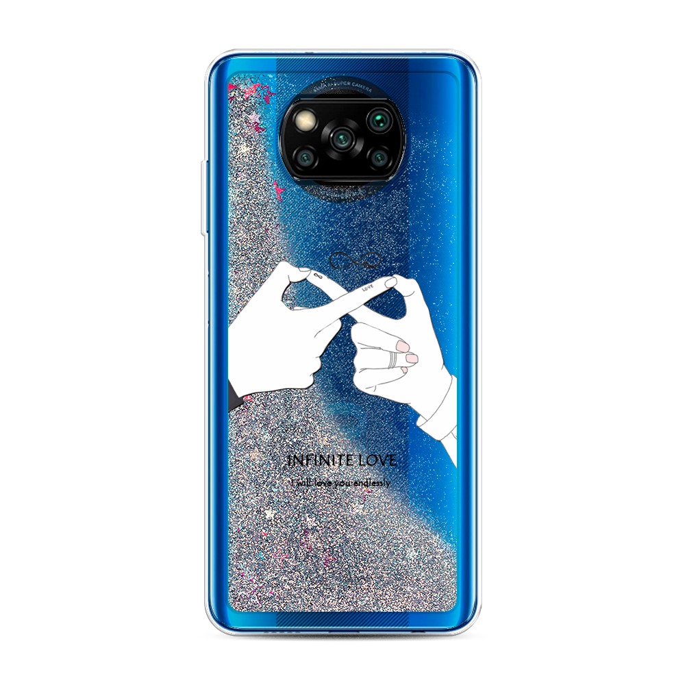 

Чехол Awog на Poco X3/X3 Pro "Любовь навсегда", Разноцветный, 39291-1