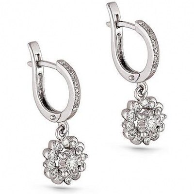 

Серьги из желтого золота с бриллиантом Kabarovsky 12-2705-1000, 12-2705-1000
