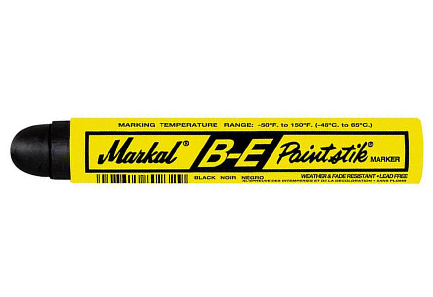 

Твердый маркер-краска Markal B-E Paintstik, для шероховатых поверхностей, Черный