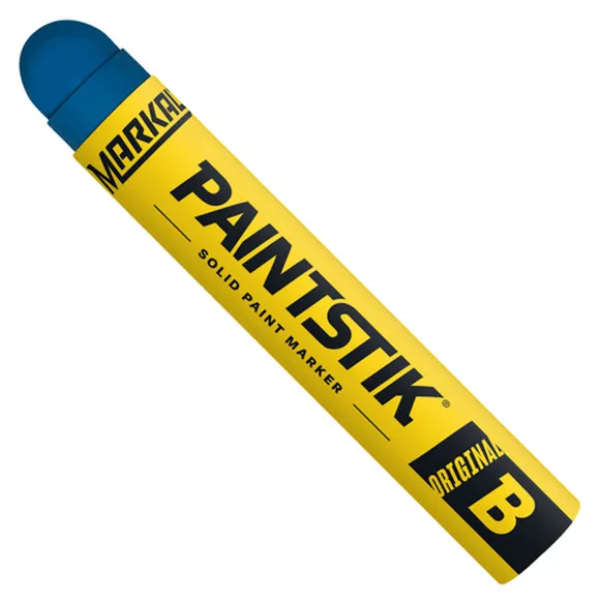 Твердый маркер-краска Markal B Paintstik универсальный, от -46 до +66°C, 17 мм Синий
