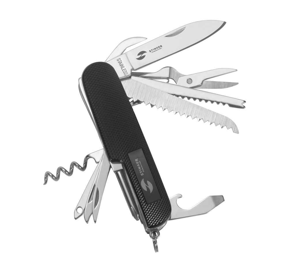 

Перочинный нож STINGER FK-K5013ALLB, Черный