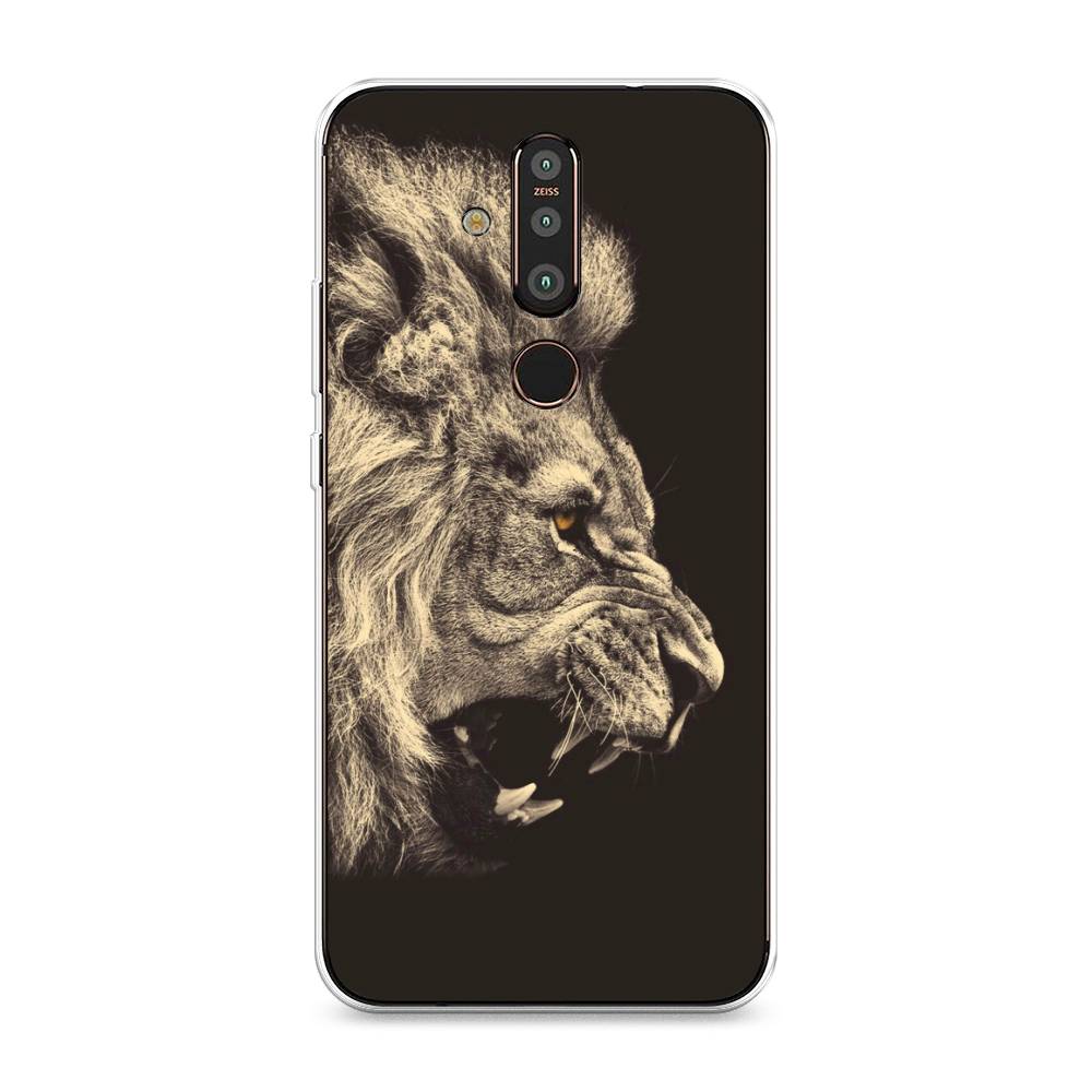

Чехол Awog "Львиный рык 2" для Nokia X71